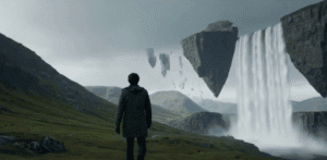 Illustration eller demo av AI-genererad 3D-värld skapad av Google DeepMinds Genie 3