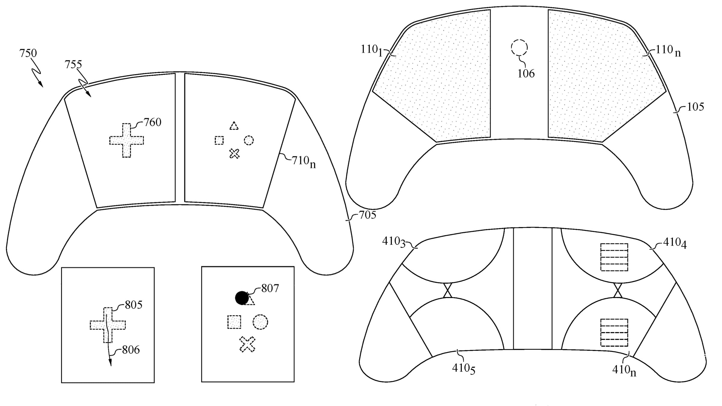 En patentansökan från Sony visar en knapplös spelkontroll