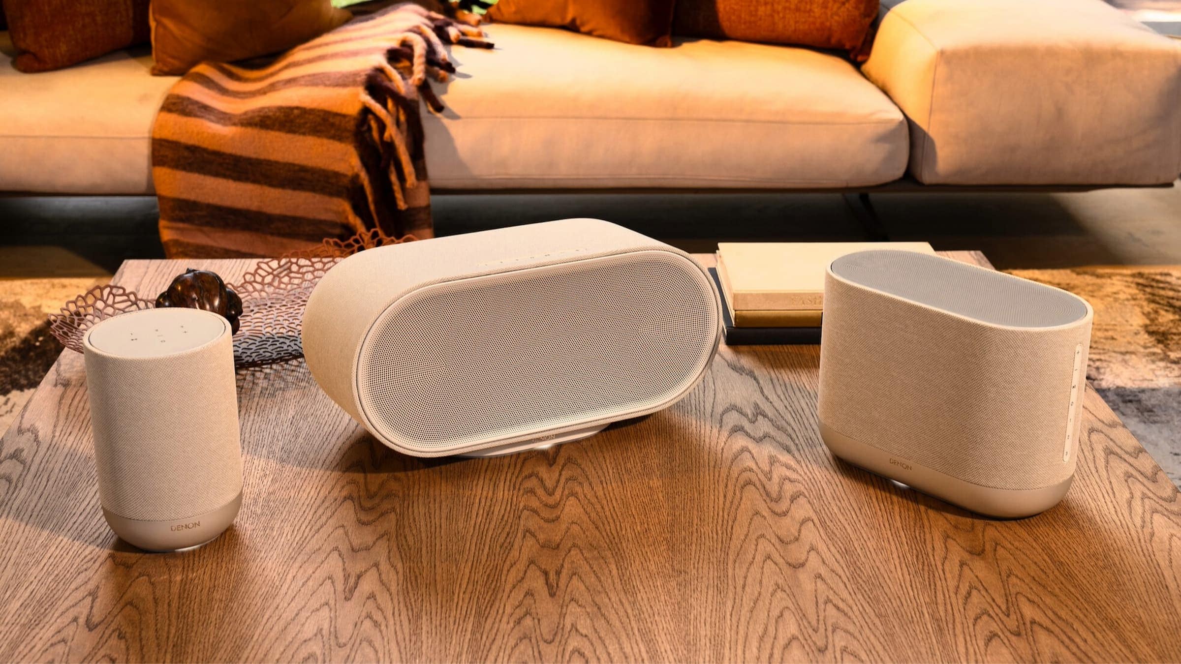 Denon lanserar tre nya trådlösa högtalare