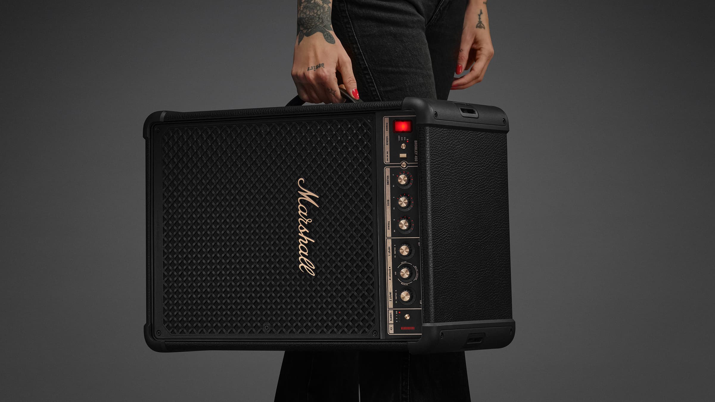 Marshall lanserar Bromley 450 – ny portabel partyhögtalare