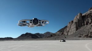 DJI Avata 360 FPV-drönare i luften