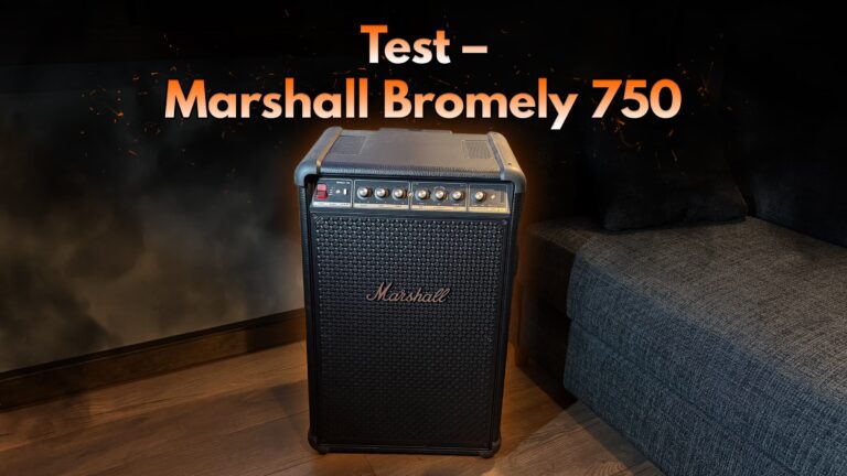 Marshall Bromley 750 partyhögtalare i test hos Techsajten