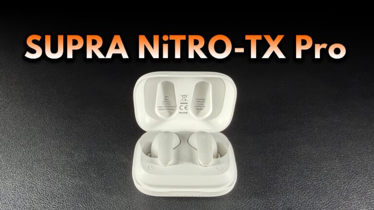 Närbild på designen hos Supra NiTRO-TX Pro.