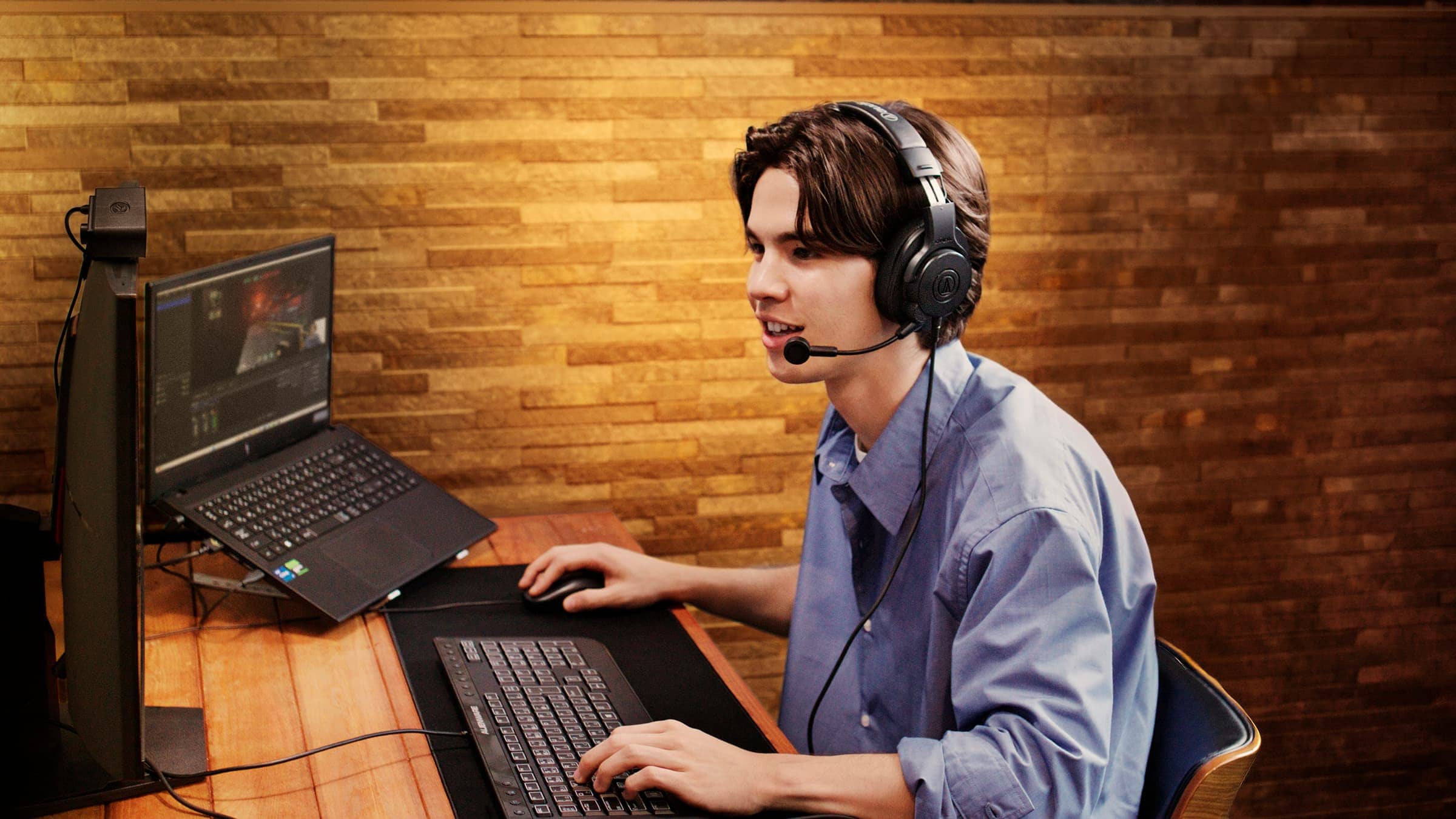 Audio-Technica lanserar nytt streamingheadset