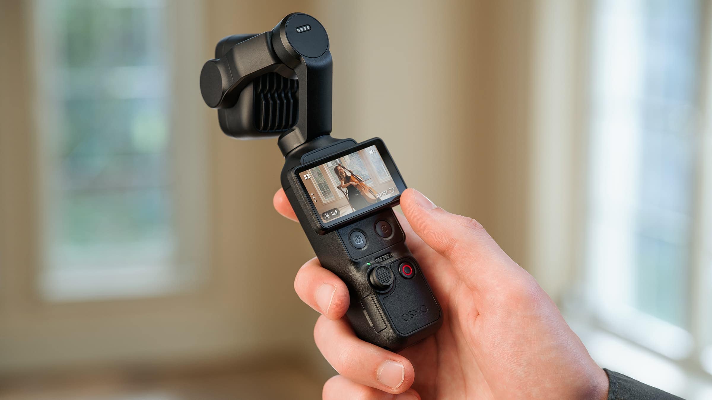 DJI lanserar gimbalkamera med två objektiv
